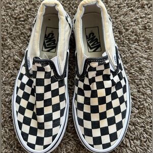 Checkered “Off the Wall” Vans